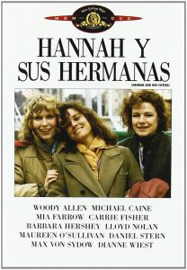 Cartel de "Hannah y sus hermanas" película recomendada. Blog de Rafael Ramírez.
