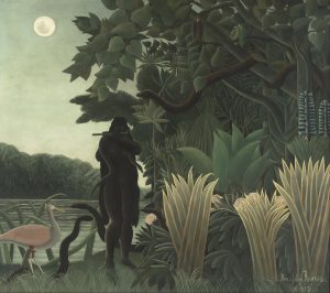 La encantadora de serpientes (1907) del pintor Henri Rousseau. Blog de Rafael Ramírez.