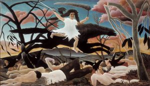 La guerra (1894) de Rousseau. Blog de Rafael Ramírez.