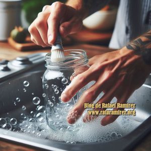 Lámparas con tarros de vidrio. Manualidades. Blog de Rafael Ramírez.