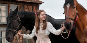 Escena de "El hombre que susurraba a los caballos" película recomendada. Blog de Rafael Ramírez.