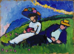 Gabriele Münter "Jawlensky y Werefkin" (1908-09). Blog de Rafael Ramírez.