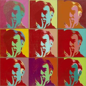Autorretrato (1967). Andy Warhol artista pop art. Blog de Rafael Ramírez.