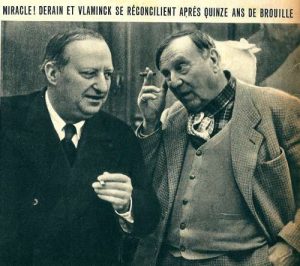 Los pintores Maurice de Vlaminck y André Derain (1942). Blog de Rafael Ramírez.