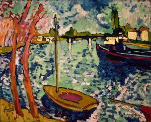 El río Sena en Chatou (1906), de Maurice de Vlaminck. Blog de Rafael Ramírez.