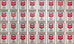 Latas de sopa Campbell's (1962). Andy Warhol. Blog de Rafael Ramírez.
