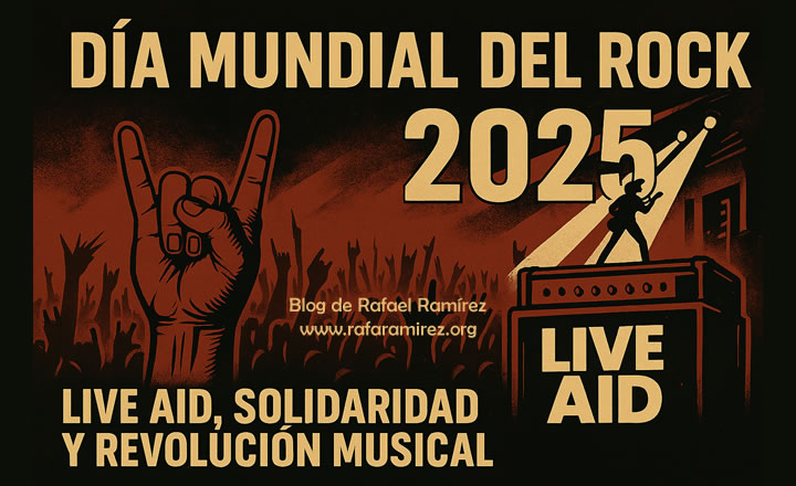 Día Mundial del Rock 2025. Blog de Rafael Ramírez.