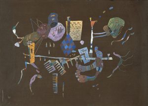 Alrededor de la línea (1943). Wassily Kandinsky. Blog de Rafael Ramírez.