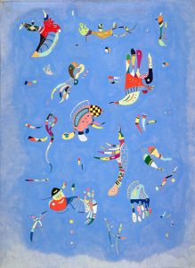 Cielo azul (1940). Wassily Kandinsky. Blog de Rafael Ramírez.