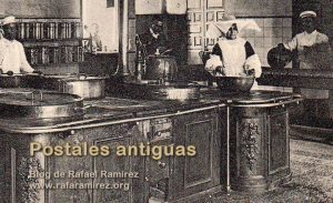 Postal antigua de Málaga Hospital Civil. Blog de Rafael Ramírez.