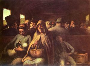 El vagón de tercera clase (ca. 1862-1864) de Honoré Daumier. Blog de Rafael Ramírez.
