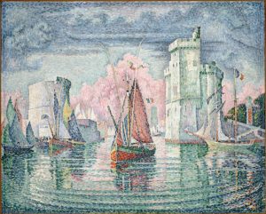 La entrada al puerto de La Rochelle (1921) Paul Signac. Blog de Rafael Ramírez. 