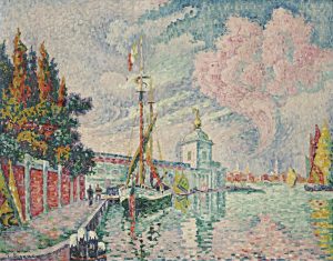 La Punta de la Dogana (1923) Paul Signac. Blog de Rafael Ramírez. 