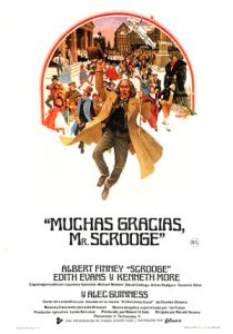 Cartel de "Muchas gracias, Mr. Scrooge". Película recomendada. Blog de Rafael Ramírez.