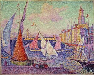 El Puerto de Saint-Tropez Paul Signac. Blog de Rafael Ramírez. 