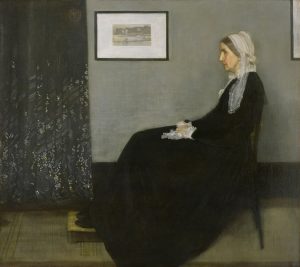 James McNeill Whistler. Arrangement in Grey and Black No. 1 (1871). Blog de Rafael Ramírez.