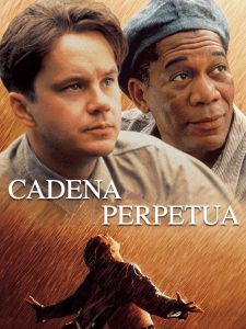 Cartel de "Cadena perpetua" (1994). Película recomendada. Blog de Rafael Ramírez.