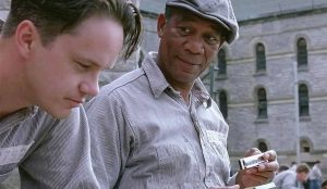 Escena de "Cadena perpetua" (1994). Película recomendada. Blog de Rafael Ramírez.