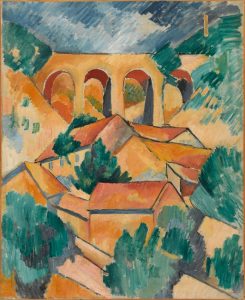 Viaducto en L’Estaque (1908). Georges Braque. Blog de Rafael Ramírez.