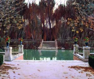 El Tajo, Aranjuez. Santiago Rusiñol. Blog de Rafael Ramírez.