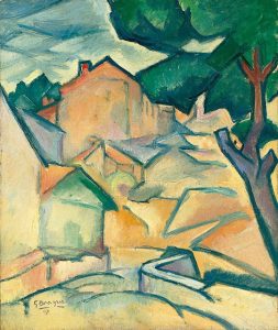 Casas en L’Estaque (1907). Georges Braque. Blog de Rafael Ramírez.