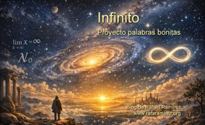"Infinito", palabra bonita en nuestro proyecto. Significado e historia. Blog de Rafael Ramírez.