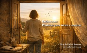 Reflexiones: Perdonar para volver a respirar. Blog de Rafael Ramírez.
