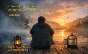 Reflexiones: Entre la luz y la niebla: los miedos que eligen por nosotros. Blog de Rafael Ramírez.