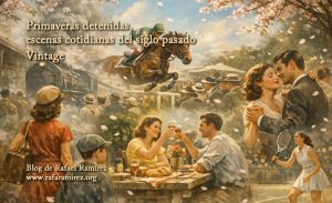 Vintage: primaveras detenidas, escenas cotidianas del siglo pasado. Blog de Rafael Ramírez.