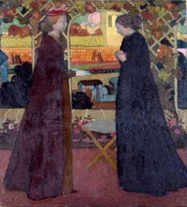 La Visitación (1894). Maurice Denis. Blog de Rafael Ramírez.