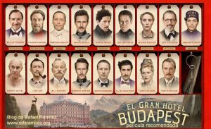 El Gran Hotel Budapest (2014). Película recomendada. Blog de Rafael Ramírez.