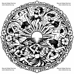 Mandala Verano danza veraniega. Blog de Rafael Ramírez.