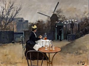 Plein Air (1890). Ramón Casas. Blog de Rafael Ramírez.