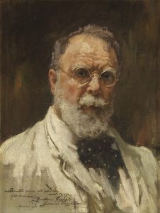 El pintor Francisco Pradilla y Ortiz. Autorretrato (1917). Blog de Rafael Ramírez.
