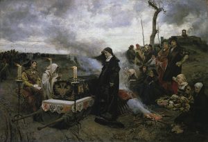 Doña Juana la Loca (1877). Francisco Pradilla. Blog de Rafael Ramírez.