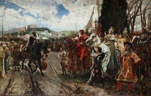 La rendición de Granada (1882). Francisco Pradilla. Blog de Rafael Ramírez.