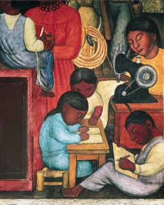 Murales de la Secretaría de Educación Pública (1923–1928). Diego Rivera. Blog de Rafael Ramírez.