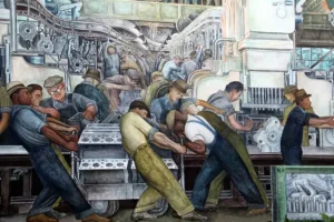 Murales del Detroit Institute of Arts (1932–1933). Diego Rivera. Blog de Rafael Ramírez.