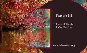 Paisaje III, pintura al óleo de Rafael Ramírez.