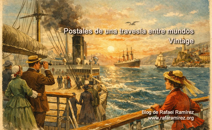 El océano como promesa: postales de una travesía entre mundos. Blog de Rafael Ramírez.