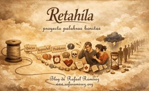 "Retahíla", es la palabra bonita en nuestro proyecto, pero ¿qué significado e historia tiene? Blog de Rafael Ramírez.