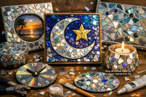 Manualidades con CD: Mosaicos de luz. Blog de Rafael Ramírez. 