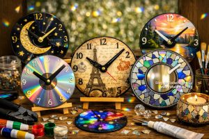 Manualidades con CD: Relojes artesanales. Blog de Rafael Ramírez. 