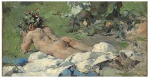 Fauno (1888). Ignacio Pinazo Camarlench. Blog de Rafael Ramírez.
