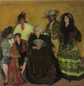 La familia del torero gitano (1903). Ignacio Zuloaga. Blog de Rafael Ramírez.