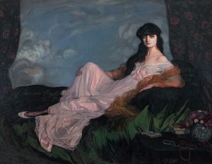 Retrato de la condesa de Noailles (1913). Ignacio Zuloaga. Blog de Rafael Ramírez.