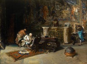 El coleccionista de estampas (1866). Mariano Fortuny y Marsal. Blog de Rafael Ramírez.