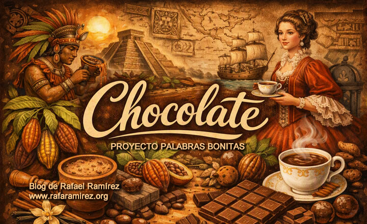 "Chocolate", palabra bonita en nuestro proyecto. Te cuento su significado e historia. Blog de Rafael Ramírez.
