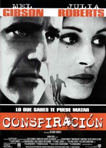 Cartel de Conspiración (1997). Película recomendada. Blog de Rafael Ramírez.