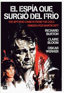 Cartel de El espía que surgió del frío (1965). Película recomendada. Blog de Rafael Ramírez.